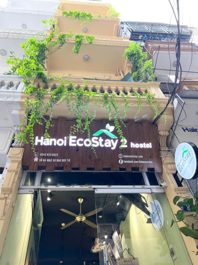Hanoi Ecostay 2 Hostel Dış mekan fotoğraf